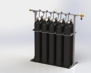 Рампа азотная контейнерная КР-1/5