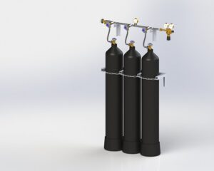 Рампа азотная настенная КР-1/3